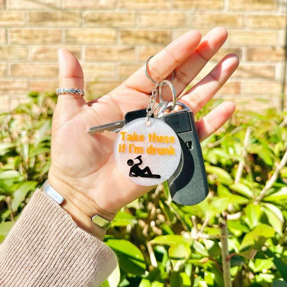 Keychain (Handmade) 5 colors to choose from